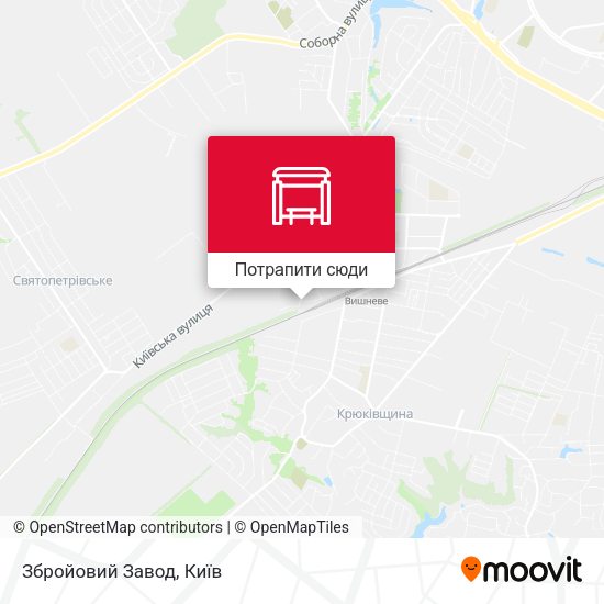 Карта Збройовий Завод