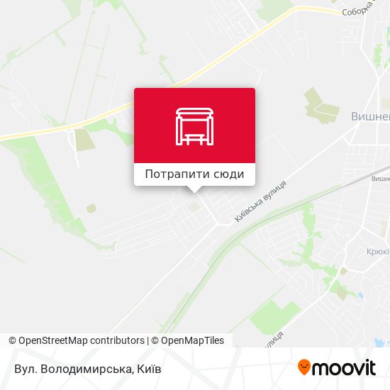 Карта Вул. Володимирська