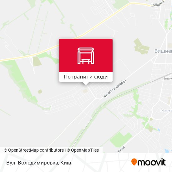 Карта Вул. Володимирська