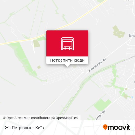 Карта Жк Петрівське