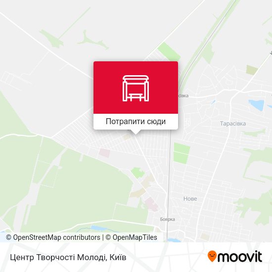 Карта Центр Творчості Молоді