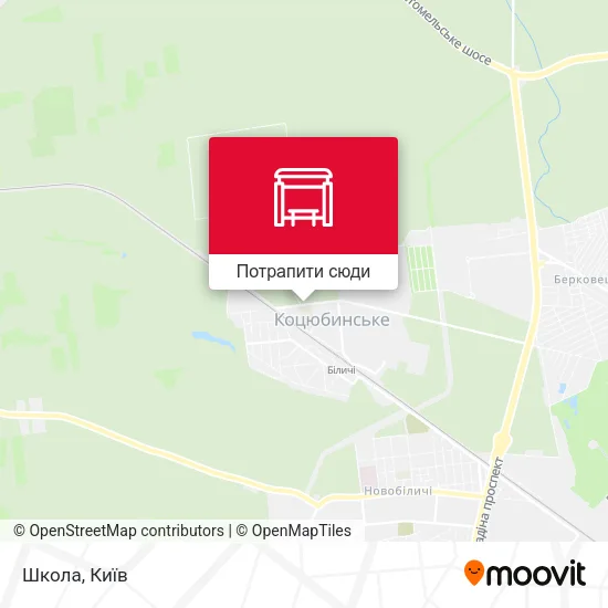 Карта Школа