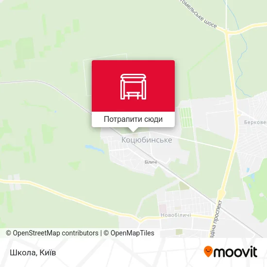 Карта Школа