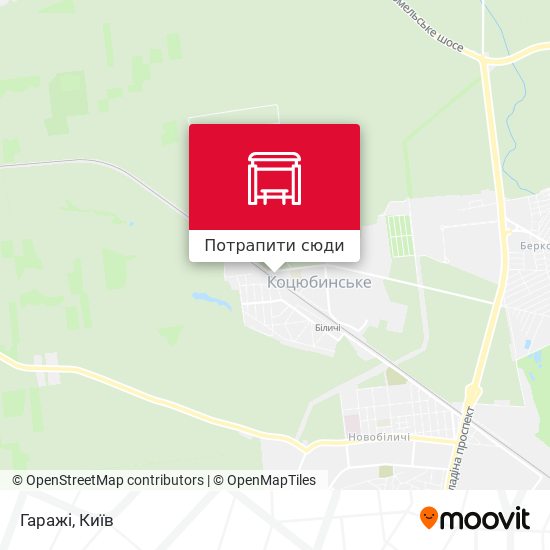 Карта Гаражі
