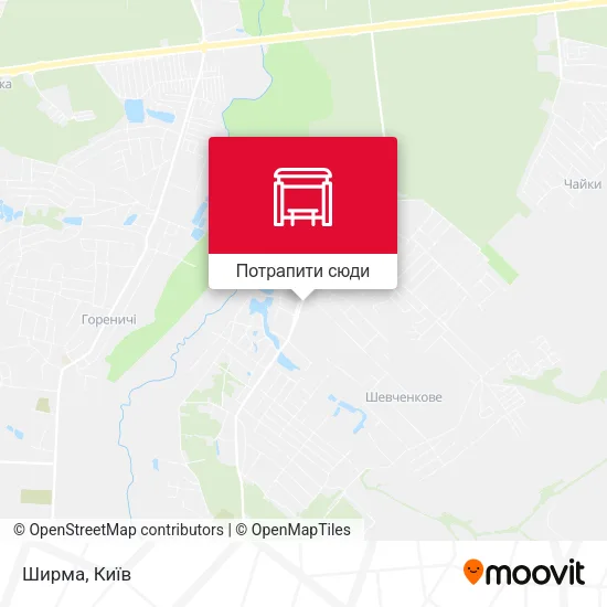 Карта Ширма