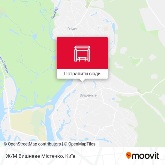 Карта Ж/М Вишневе Містечко