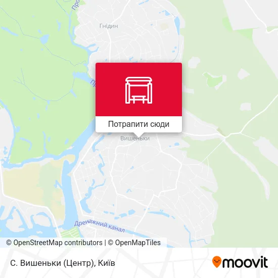 Карта С. Вишеньки (Центр)