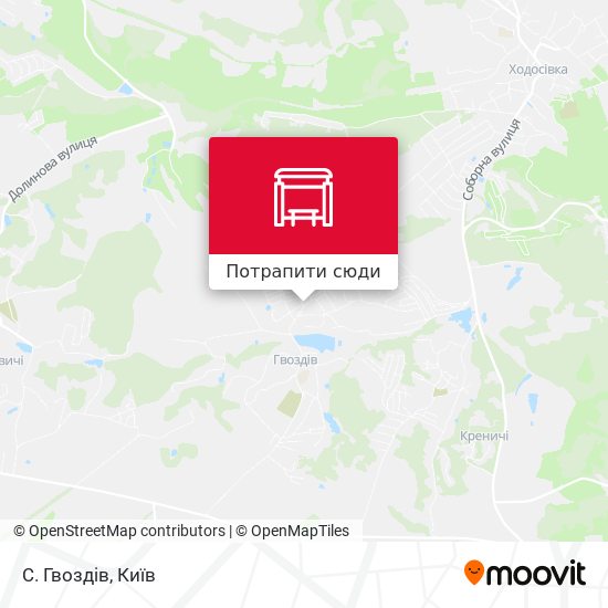 Карта С. Гвоздів