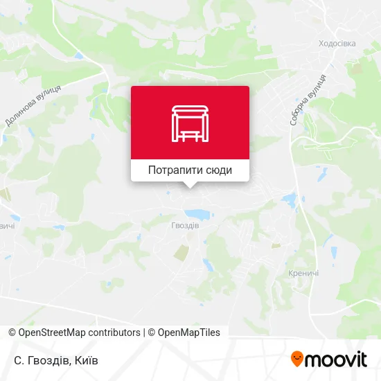 Карта С. Гвоздів