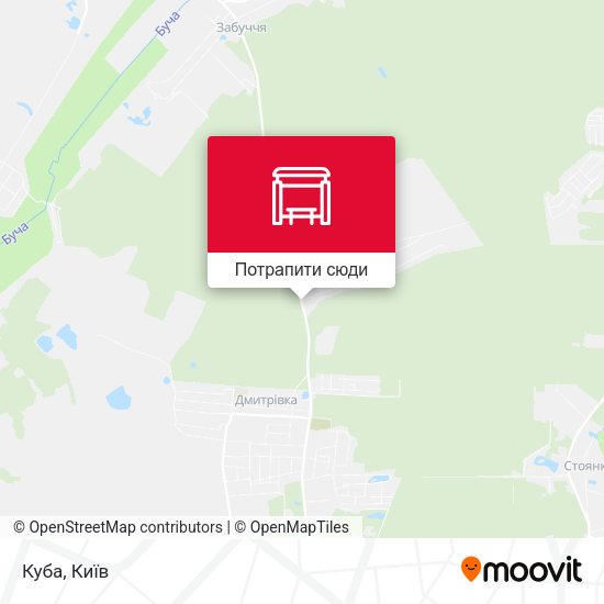 Карта Куба