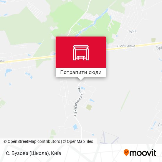 Карта С. Бузова (Школа)