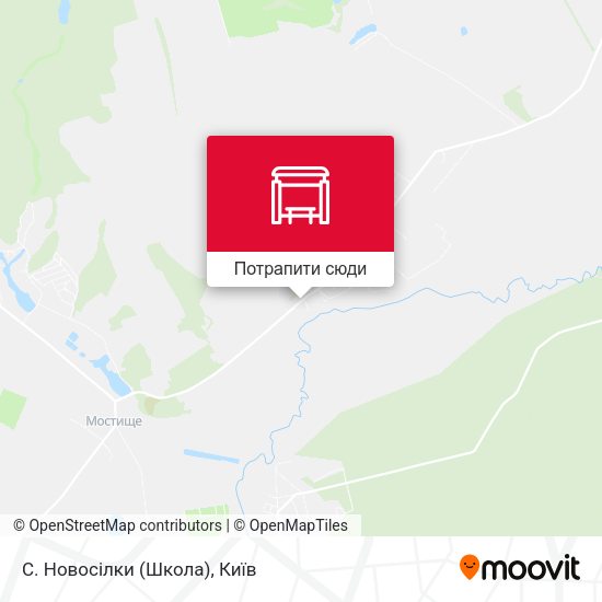 Карта С. Новосілки (Школа)