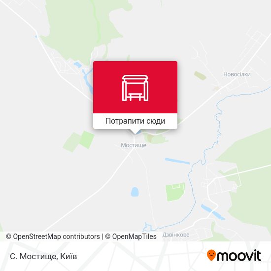 Карта С. Мостище