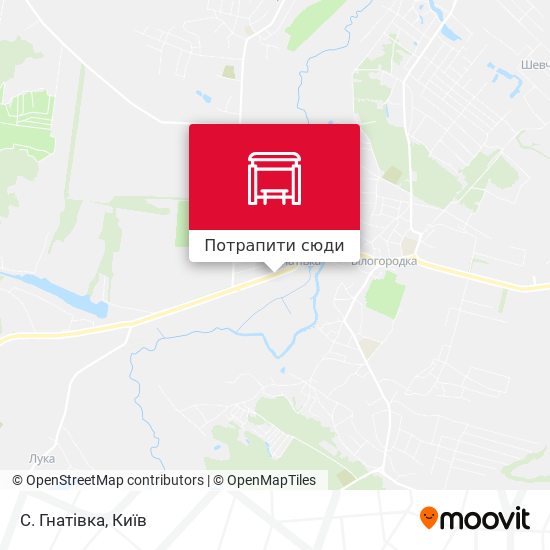 Карта С. Гнатівка