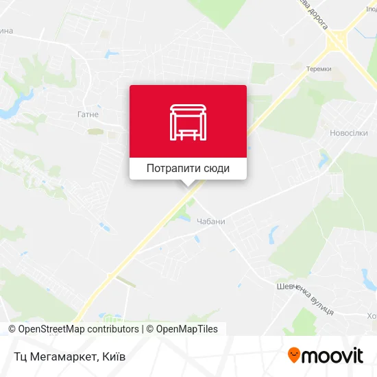 Карта Тц Мегамаркет