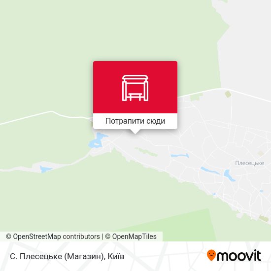 Карта С. Плесецьке (Магазин)