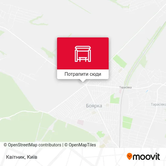 Карта Квітник