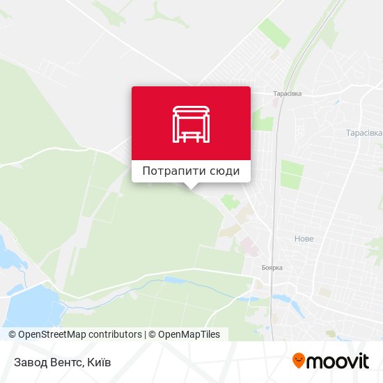 Карта Завод Вентс