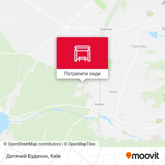 Карта Дитячий Будинок