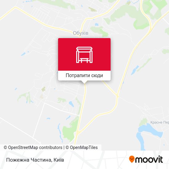 Карта Пожежна Частина