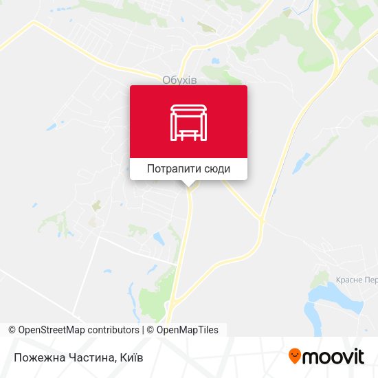 Карта Пожежна Частина