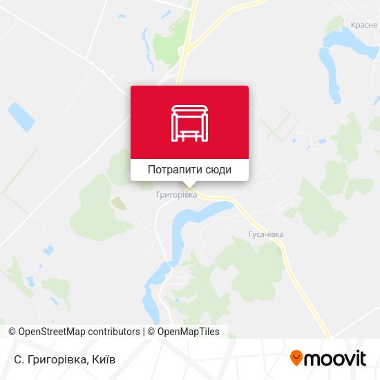 Карта С. Григорівка