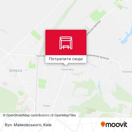 Карта Вул. Маяковського