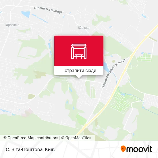 Карта С. Віта-Поштова