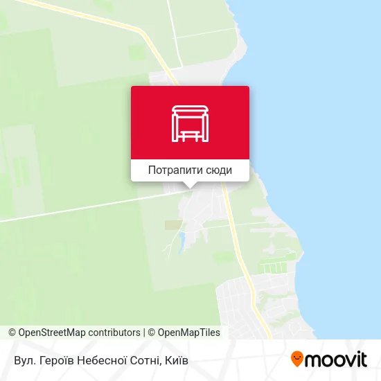 Карта Вул. Героїв Небесної Сотні