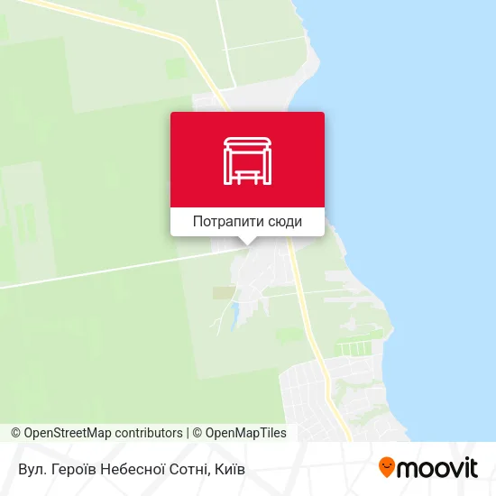 Карта Вул. Героїв Небесної Сотні