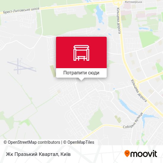 Карта Жк Празький Квартал