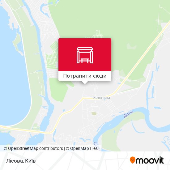 Карта Лісова
