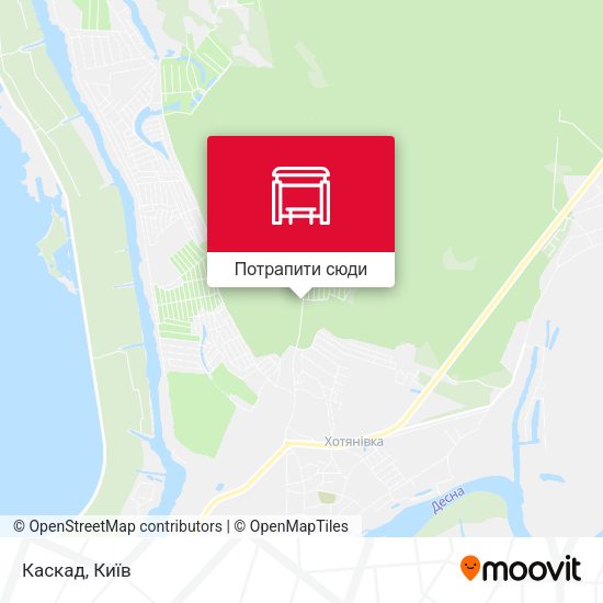 Карта Каскад