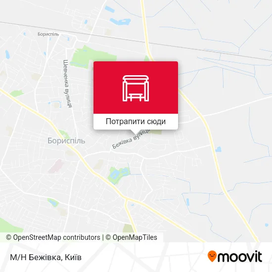Карта М/Н Бежівка