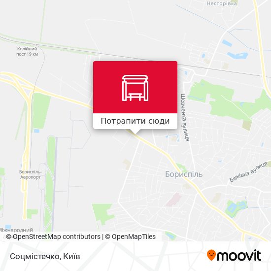 Карта Соцмістечко