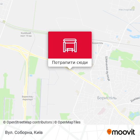 Карта Вул. Соборна