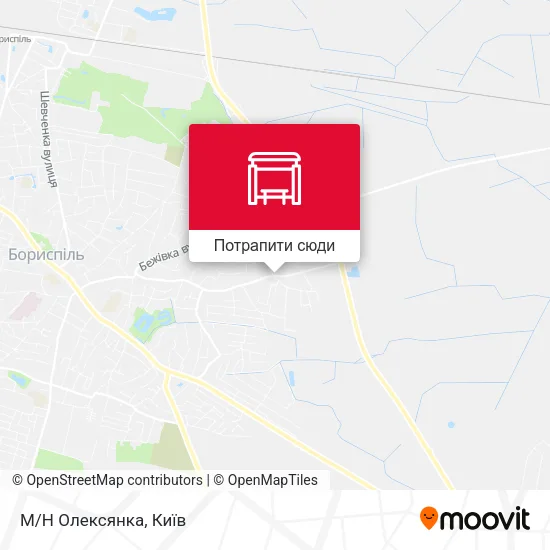 Карта М/Н Олексянка
