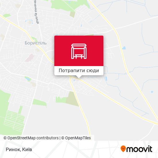 Карта Ринок