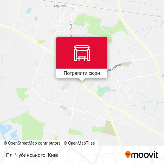 Карта Пл. Чубинського