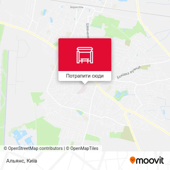 Карта Альянс