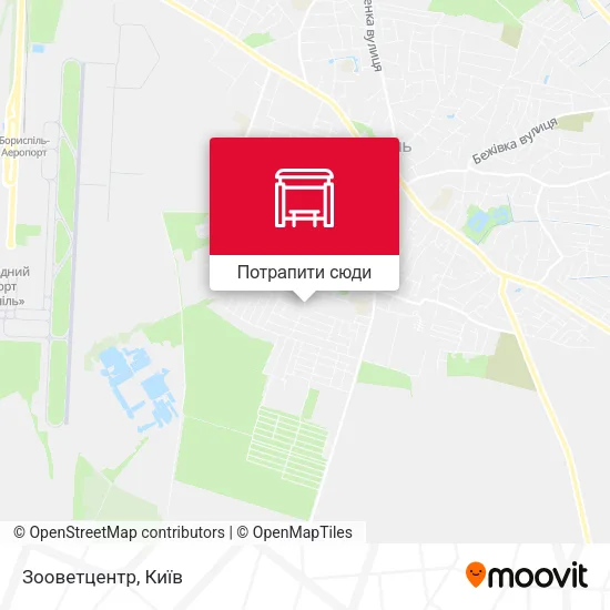 Карта Зооветцентр
