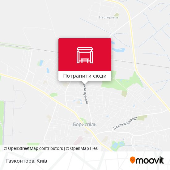 Карта Газконтора