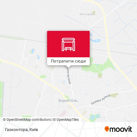 Карта Газконтора