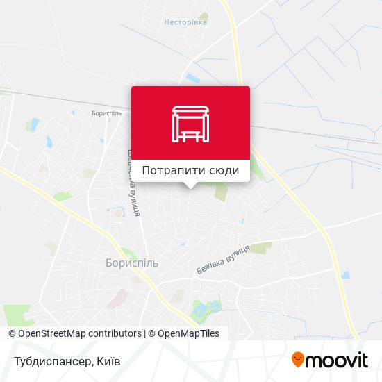 Карта Тубдиспансер