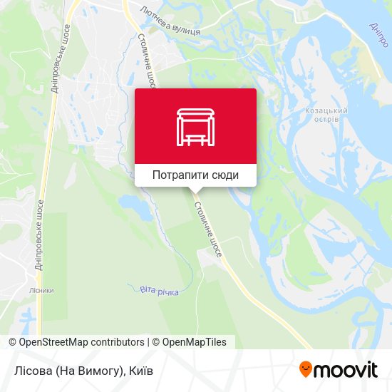 Карта Лісова (На Вимогу)
