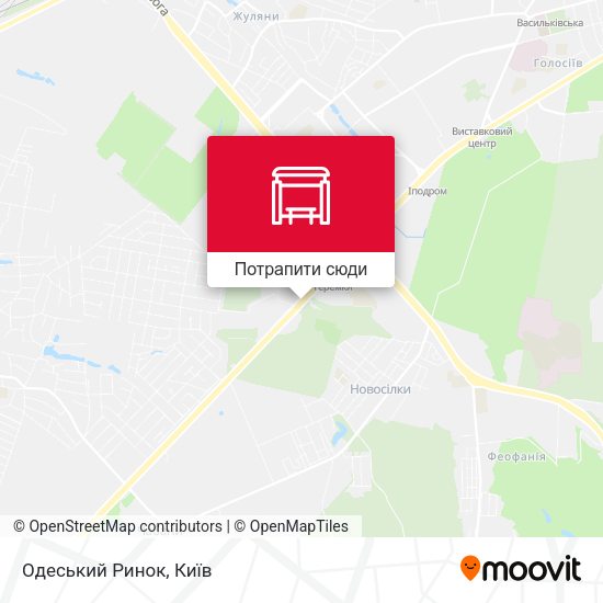 Карта Одеський Ринок