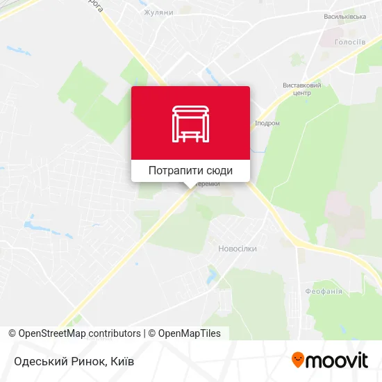 Карта Одеський Ринок
