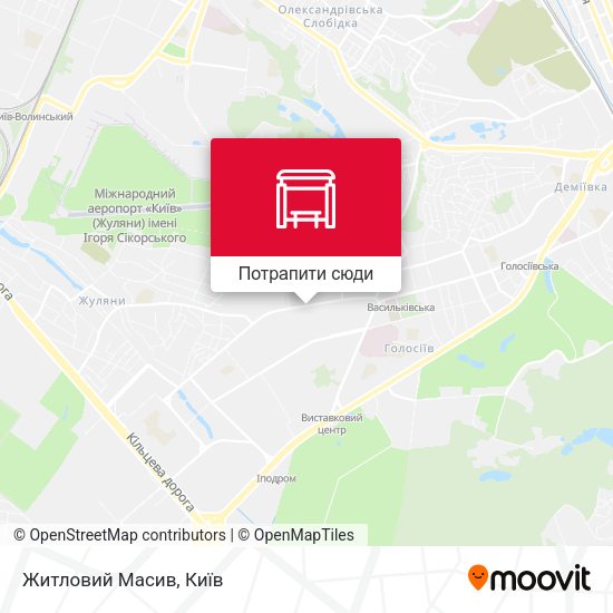 Карта Житловий Масив