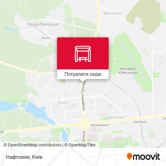 Карта Нафтовик