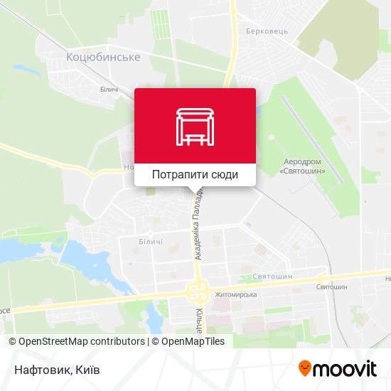 Карта Нафтовик